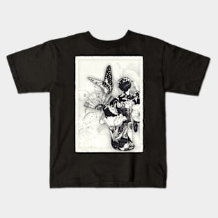 sangfleurs, part X - wisteria obi, 1920s Kids T-Shirt